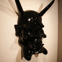 たれはんにゃ大黒　　　Flabby Hannya Black