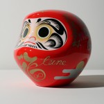 DARUMA -basket case- [ red×gold ]